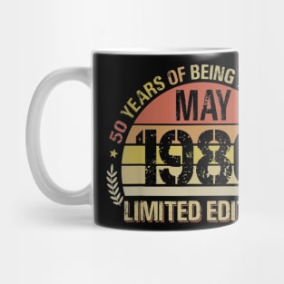 Born May 1980 Limited Edition Bday Gifts 40th Birthday Mug